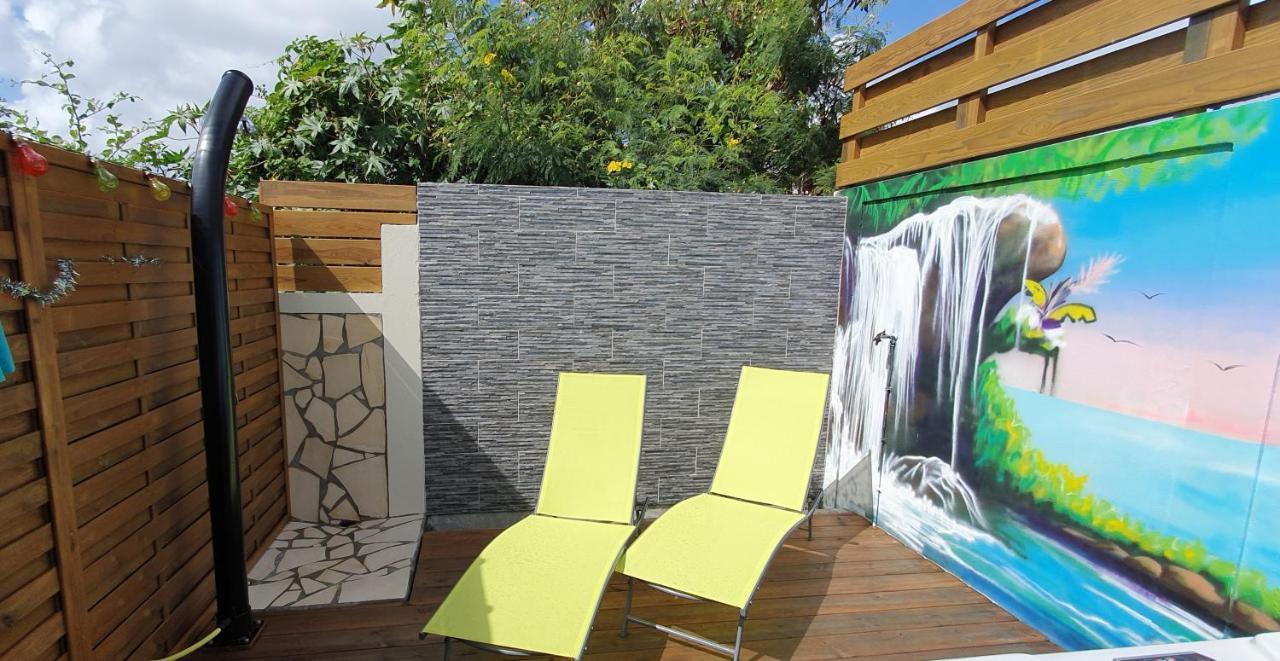 "Chez Claudia "Charmant Logement Avec Jacuzzi Privatif En Toute Intimite Sur Belle Terrasse Exterieure En Bois Et Piscine Courcelles Eksteriør bilde
